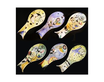 Ceramic spoon rests-kitchenware