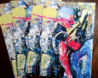 Mutants | 4-Color Screenprint