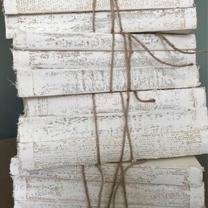 3 Sets Of White Books, French Country Decor, Uncovered Painted Books, White Books, Distressed Books, Old Book Stack, Trending Decor,