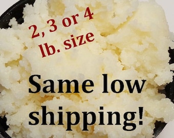Organic MANGO BUTTER - 2, 3 or 4 lbs. - AAA Quality! Fresh!