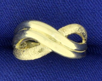 Infinity Design 14k Gold Ring
