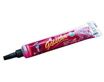 India Golecha Natural Herbal Henna Cones Temporary Tattoo Body Art Kit Henna Tattao Henna Paste Tube Body Brown Color Bridal Party Mehndi