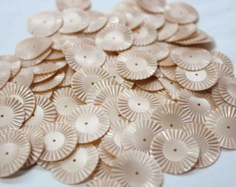 75 Peach Color Round Sequins/KBRS079