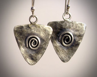 Triangle- Sterling Silver earrings
