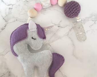 Einhyrningur * Unicorn * Stroller toy