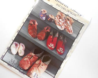 My Favorite Pair Pattern by Favorite Things Pattern Designs, Slipper Pattern for all sizes, Jiffy Grip