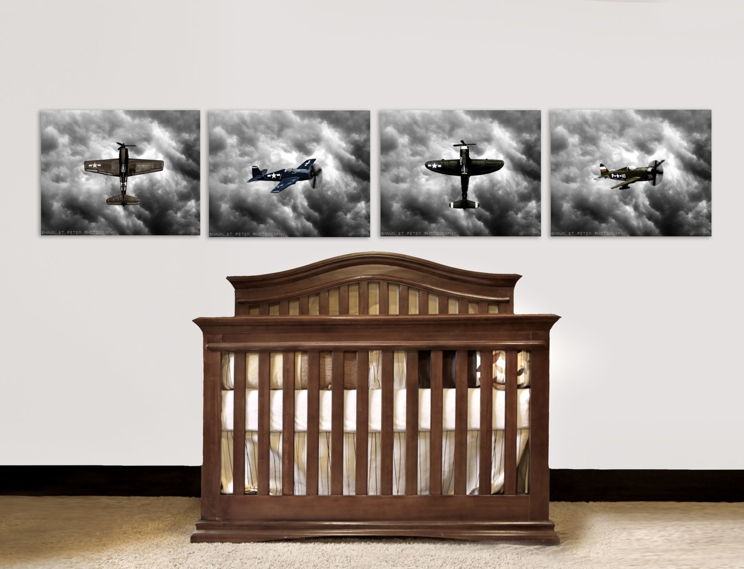 nursery decor vintage airplanes baby room ideas vintage