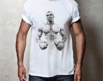 Mike Tyson T-shirt, Mike Tyson men T-shirt, Mike Tyson women T-shirt, Mike Tyson fan, Mike Tyson lover, Men present, Women present,Box,Boxer