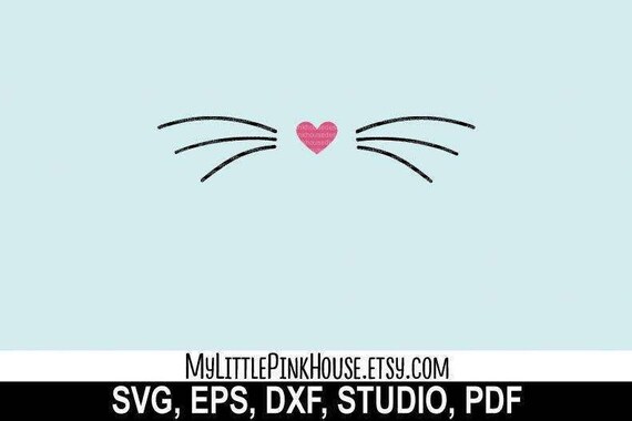 Download Bunny svg kitty whiskers cat svg cat whiskers cat design