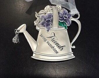 Friends Bring Sunshine- Watering Can Ornament