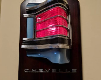67 1967 Chevelle 396 Tail Light Wall Art Project