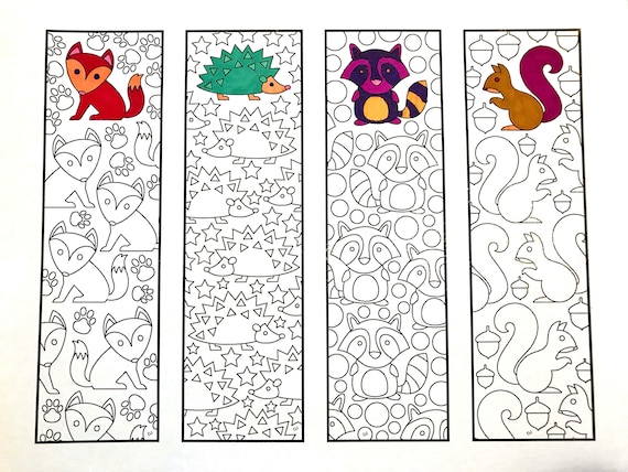 Current image pertaining to free printable bookmarks to color pdf Refreshing image in free printable bookmarks to color pdf