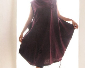 Funky Dress swirl...Purple (one size fit most)