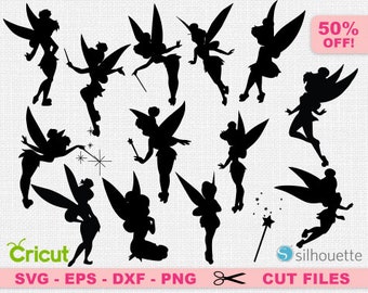 Tinkerbell svg, Tinkerbell cricut, Fairy svg, Fairy cricut, Disney svg, Disney cricut, Disneyland svg, Peter Pan svg, Tinkerbell silhouette