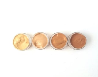 Natural Concealer Cream. Serum Based Arnica and Fruit Extracts Concealers. Wax Free Concealer. 100% Vegan.