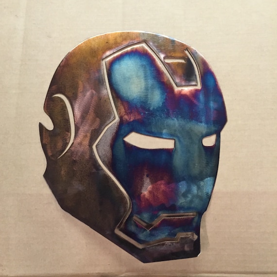 marvel avengers metal wall art iron man superhero