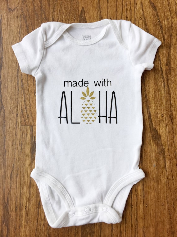 Hawaii ONESIE® Aloha ONESIE® Hawaiian baby Hawaiian