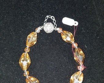 Topaz Crystal Bracelet