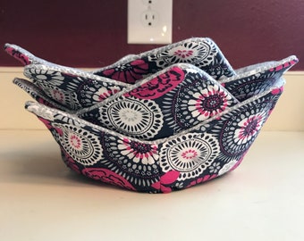 Bowl Cozy, Microwave Bowl Cozy, Soup Bowl Cozy, Ice Cream Cozy, Microwavable Bowl Cozy, Housewarming Gift, Eco Friendly Gift, Kitchen Decor