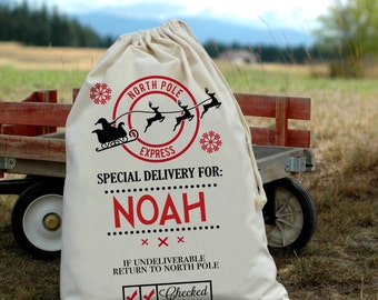 Santa Sacks - Personalized Santa Bag