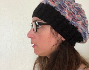 Comfy Beanie - Pastel Multicoloured/Black