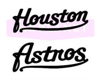 Houston Astros SVG Cut Files, Houston Astros DXF Cutting Files, Houston Astros SVG Dxf Png Cuttable Houston Astros Files, Instant Download