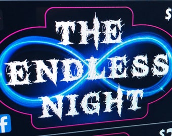 The Endless Night official logo sticker