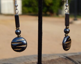 Hematite Earrings