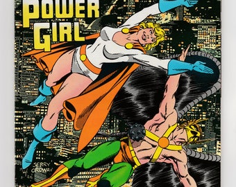 Secret Origins 11 Power Girl And Golden Age Hawkman DC Comics 1986 Comic Book NM Paul Kupperberg Story Mary Wilshire Art Jerry Ordway Cover Secret Origins 11 Power Girl And Golden Age Hawkman DC Comics 1986 Comic Book NM Paul Kupperberg Story Mary Wilshire Art Jerry Ordway Cover
