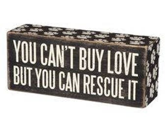 Box Sign - Rescue It