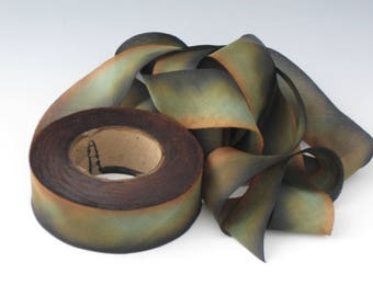 Silk Ribbon, bias-cut 1 inch wide