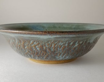 Hand thrown ceramic bowl.