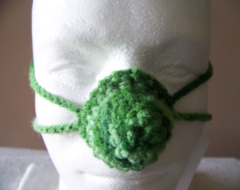 Green Tones Nose Warmer