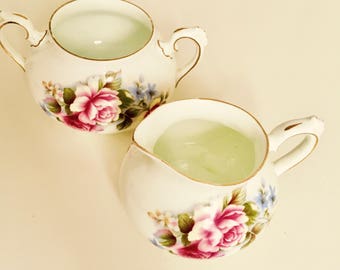 Arthur Wood, St George, Milk Jug and Sugar Bowl Set, Vintage