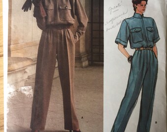 Vogue 1598 Paris Original Yves Saint Laurent Jumpsuite • size 10