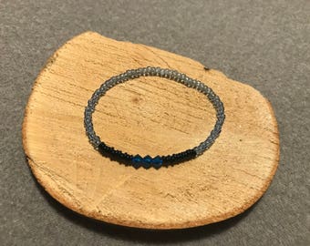 Swarovski bead bracelet
