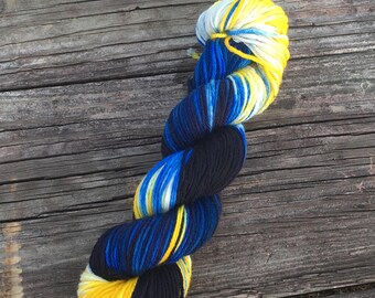Name Changing - Worsted Weight - Superwash Merino - Variegated Yarn - Bayou - Dyed To Order