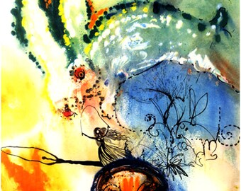Set of x13 Alice in Wonderland RARE Salvador Dali.