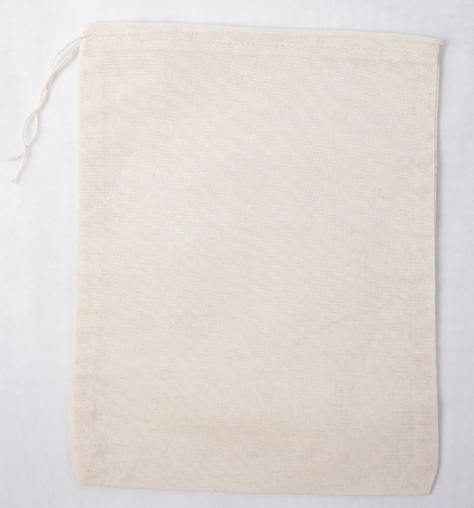 100 6x8 Cotton Muslin Drawstring Bags