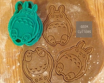 Totoro Cookie Cutter - *Dishwasher safe option* - 3D Printed
