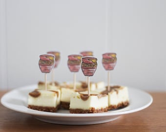 Classic Pooh Baby Shower, Classic Pooh Party, Classic Pooh Birthday, Winnie the Pooh Shower, Winnie the Pooh Baby Shower, cupcake toppers