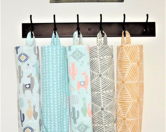 Plastic Bag Holder Grocery Bag Storage Kitchen Bag Storage Alpaca Vine Heni Llama Storage Bag Holder