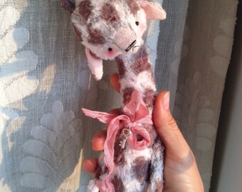 PDF E-pattern to create 9 inch Artist Teddy Giraffe like Peony by Sasha Pokrass