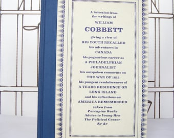 Cobbett's America by William Cobbett (Vintage, Folio, History)
