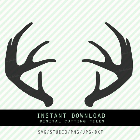 Download Deer antlers Svg PngJPG DXF cutting file Cricut silhouette