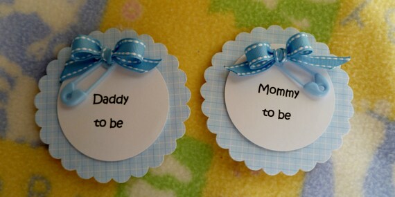 Baby Shower Corsage...Baby Shower Pin...Mom to Be