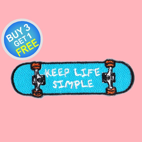 Skateboard Patches Iron On Embroidered Patches Custom Patches