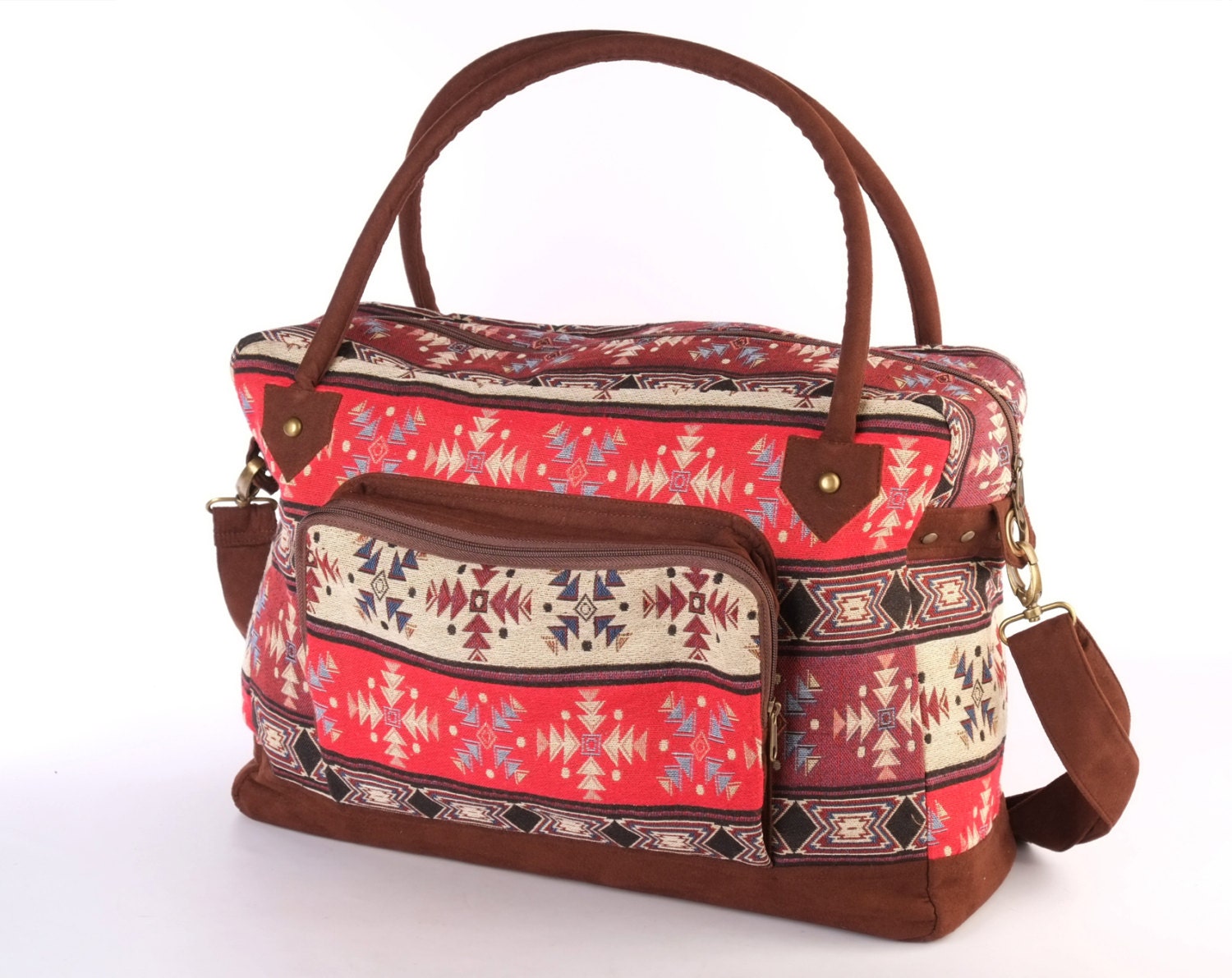 Southwestern Lightweight Baggage Navajo Travel Bag Weekender