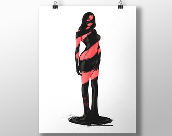 Tainted Spectrum 2-3 Print (297 x 420mm | 11.7 x 16.5 inches)