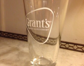 Set of 6 Grant's Whisky Shaker Glasses